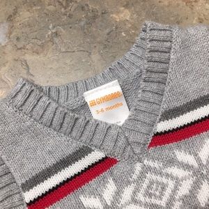 Gymboree Shirts & Tops - Gymboree holiday sweater vest 3-6 mo. Gymboree Shirts & Tops - Gymboree holiday sweater vest 3-6 mo.